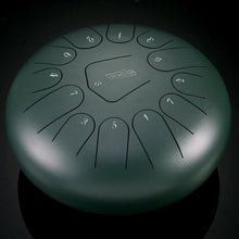 Load image into Gallery viewer, Brand 12 Inch Drum 13 Tone Steel Tongue Drum With Padded Drum Bag And A Pair Of Mallets huedrum Yoga Meditation - Kala Mindfulness