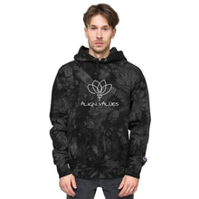 Load image into Gallery viewer, Align Values Unisex Champion tie-dye hoodie - Kala Mindfulness