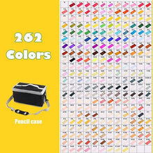 Load image into Gallery viewer, 36/80/168/262 Colors Double Headed Art Marker Pen Set Artist Sketch Oily Tip Alcohol Based Markers For Manga School Art Supplies - Kala Mindfulness
